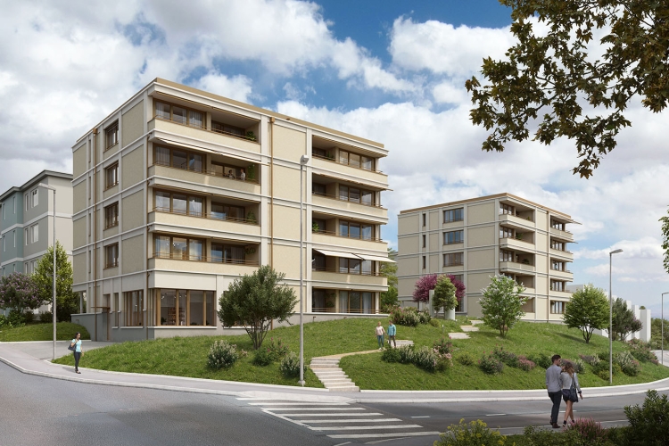 Neubau Mehrfamilienhäuser Wetikon pfarch.ch